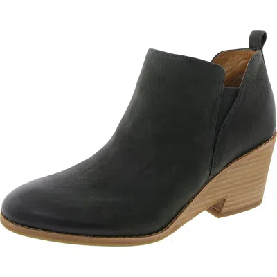 Söfft Sacora Womens Laceless Leather Chelsea Boots In Green