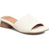 Söfft Sahara Slide Sandal In White
