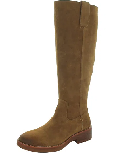 Söfft Samantha Ii Womens Suede Waterproof Knee-high Boots In Brown