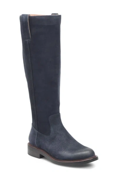 Söfft Samantha Iii Water Resistant Knee High Boot In Blue