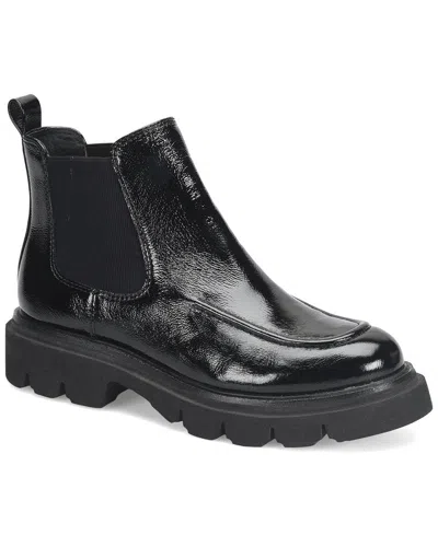 Söfft Samira Crinkle Patent Boot In Black