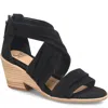 Söfft Samoa Wedge Heels In Black In Black