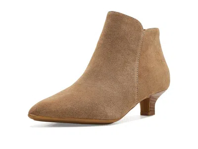 Söfft Sawyer Women's Boots Cognac Suede: 10 M (b), Leather In Brown