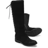 Söfft Sharnell Ii Women 9 Black Suede Leather Waterproof Knee High Boots Khd2437