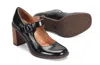 Söfft Shauna Maryjane Heel In Black Patent In Black