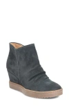 Söfft Siri Waterproof Wedge Bootie In Hunter