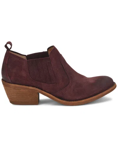 Söfft Sofft Adien Suede Bootie In Burgundy