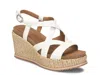 Söfft Sofft Devyn Wedge Sandal In White