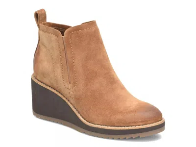 Söfft Sofft Emeree Wedge Bootie In Brown