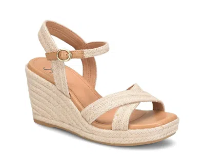 Söfft Sofft Newbury Wedge Sandal In Neutral