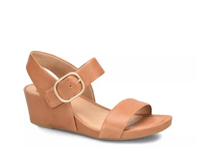 Söfft Sofft Vaya Wedge Sandal In Brown