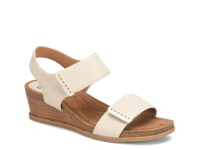 Söfft Sofft Verdi Ii Wedge Sandal In White