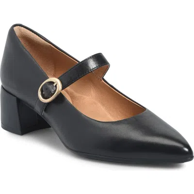 Söfft Stacy Pointed Toe Mary Jane Pump In Black