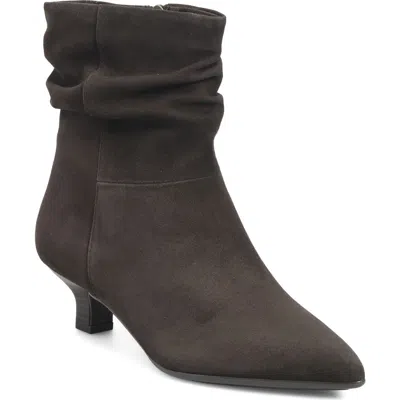 Söfft Suzan Leather Bootie In Brown