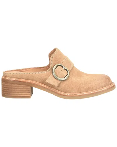 Söfft Tiffany Leather Mule In Neutral