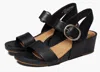 Söfft Vaya Wedge Sandal In Black