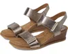 Söfft Verdi Ii Sf0095300 Sandals Women's Us 10 Bronze Leather Wedge Heel Rhs3631