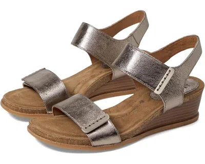 Söfft Verdi Ii Sf0095300 Sandals Women's Us 10 Bronze Leather Wedge Heel Rhs3631