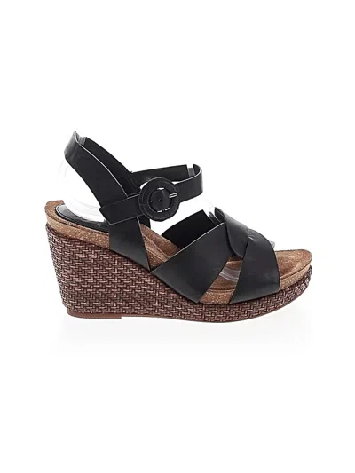 Pre-owned Söfft Wedges In Black