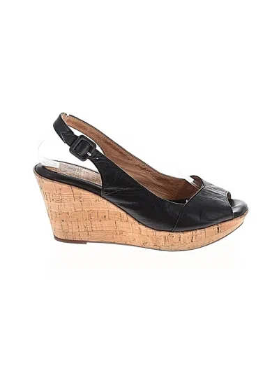 Pre-owned Söfft Wedges In Black