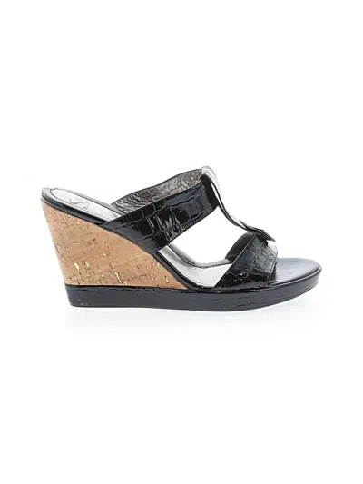 Pre-owned Söfft Wedges In Black