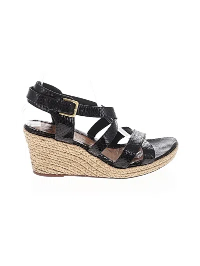 Pre-owned Söfft Wedges In Black
