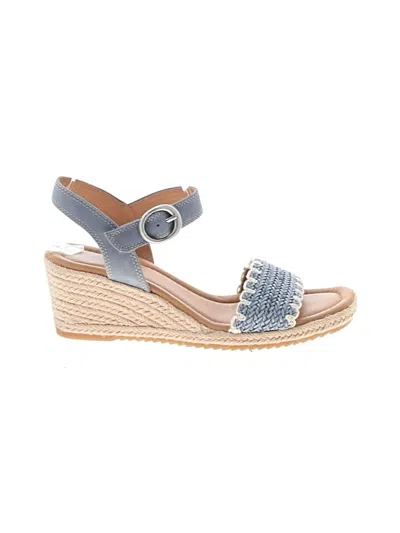 Pre-owned Söfft Wedges In Blue