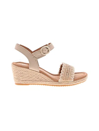 Pre-owned Söfft Wedges In Brown