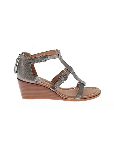 Pre-owned Söfft Wedges In Gray