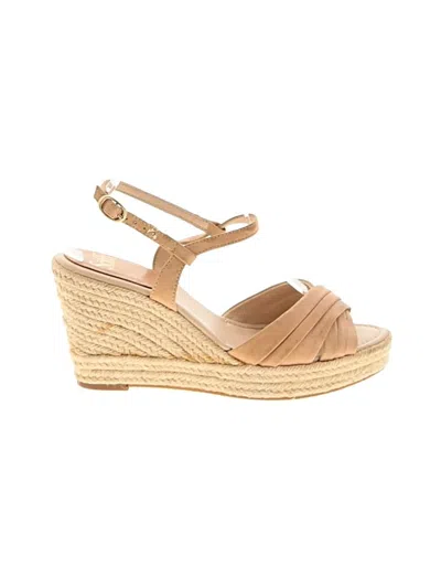 Pre-owned Söfft Wedges In Tan