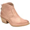 Söfft Aisley Leather Boot In Pink