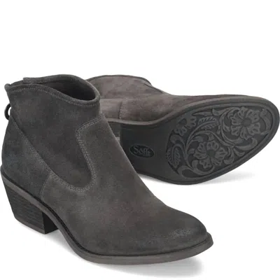 Söfft Women Aisley Bootie In Titan Grey