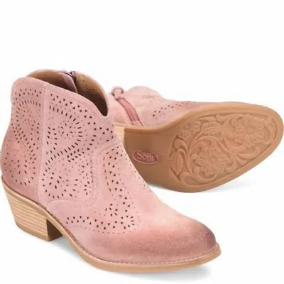 Söfft Women's Alexia Bootie In Desert Rose In Pink