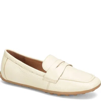 Söfft Women's Allie Penny Loafer In Cream In Animal Print