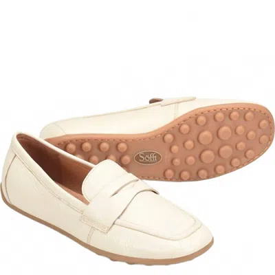 Söfft Women's Allie Penny Loafer In Cream In White