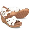 Söfft Carlana Wedge Sandal In White