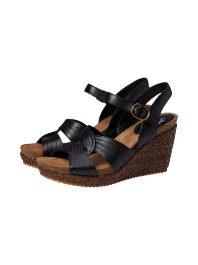 Söfft Women's Clarissa Wedge Sandals In Black