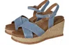 Söfft Diana Espadrille Platform Wedge Sandal In Multi