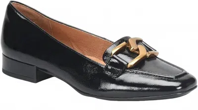 Söfft Women's Erica Dress Loafers In Black Patent In Blue