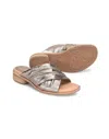 Söfft Fallon Slide Sandal In Gold