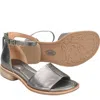 Söfft Faxyn Ankle Strap Sandal In Silver