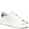 Söfft Women's Fianna Sneakers In White Croc And Gold In White