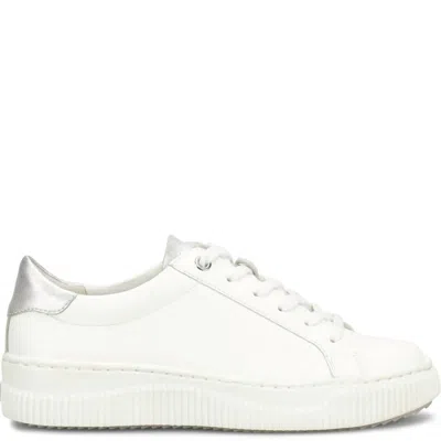 Söfft Women's Fianna Sneakers In White/ Silver In Multi