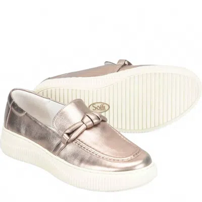 Söfft Women's Foster Slip On Sneakers In Light Expresso In Silver