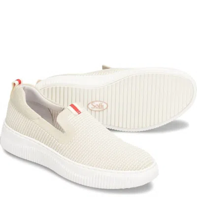 Söfft Women's Frayda Slip On Sneaker In Tofu Beige