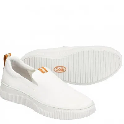 Söfft Women's Frayda Slip-on Sneakers In White