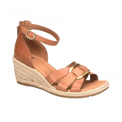 Söfft Women's Ivy Wedge Heel In Luggage In Multi