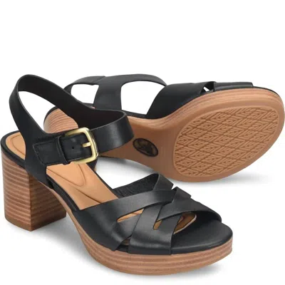 Söfft Women Lacie Block Heel Sandal In Black