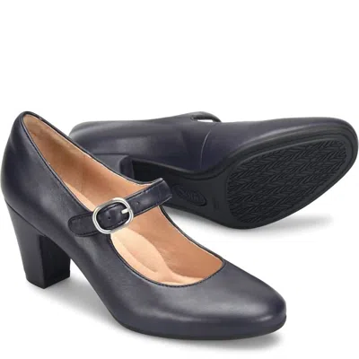 Söfft Women's Leslie Mary Jane In Sky Navy In Multi
