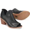Söfft Molly Open Toe Bootie In Black